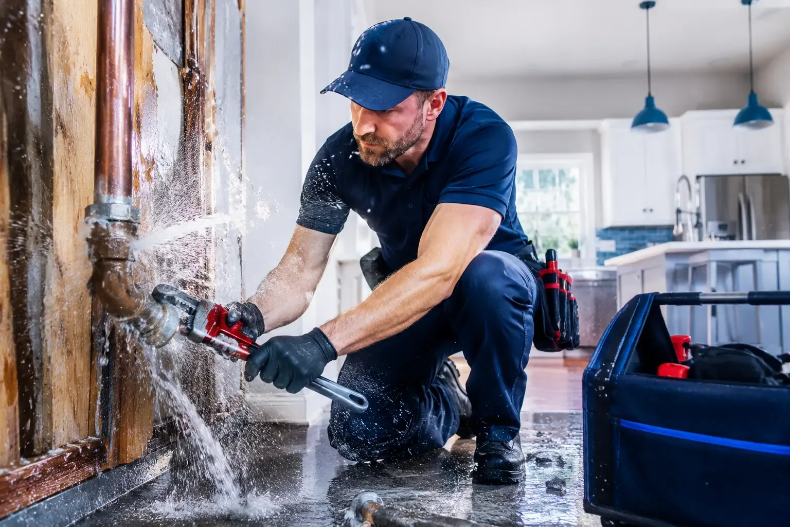 Local emergency pipe repair professionals in Looneyville, WV